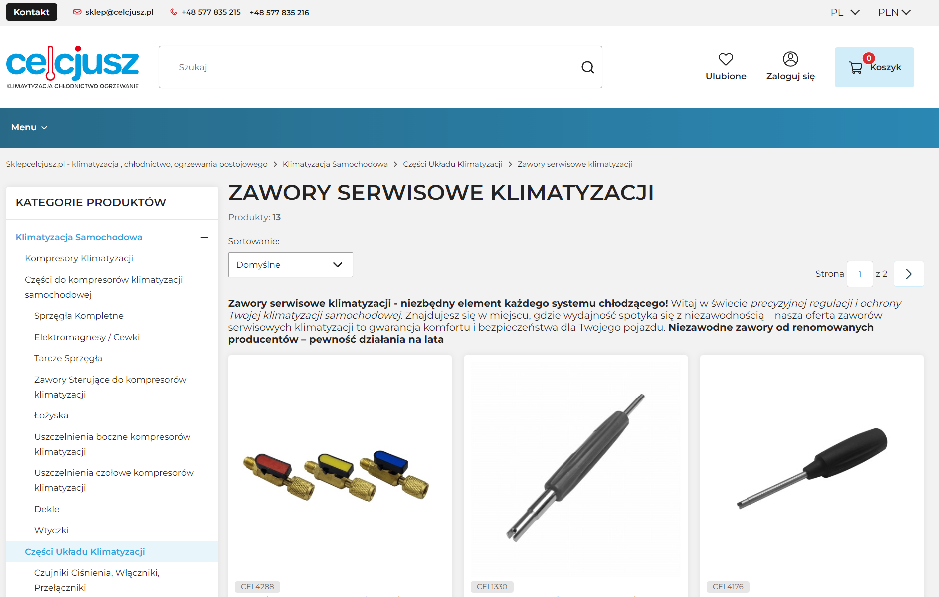 Zawory serwisowe klimatyzacji – mały element, od którego zależy sprawna diagnostyka układu