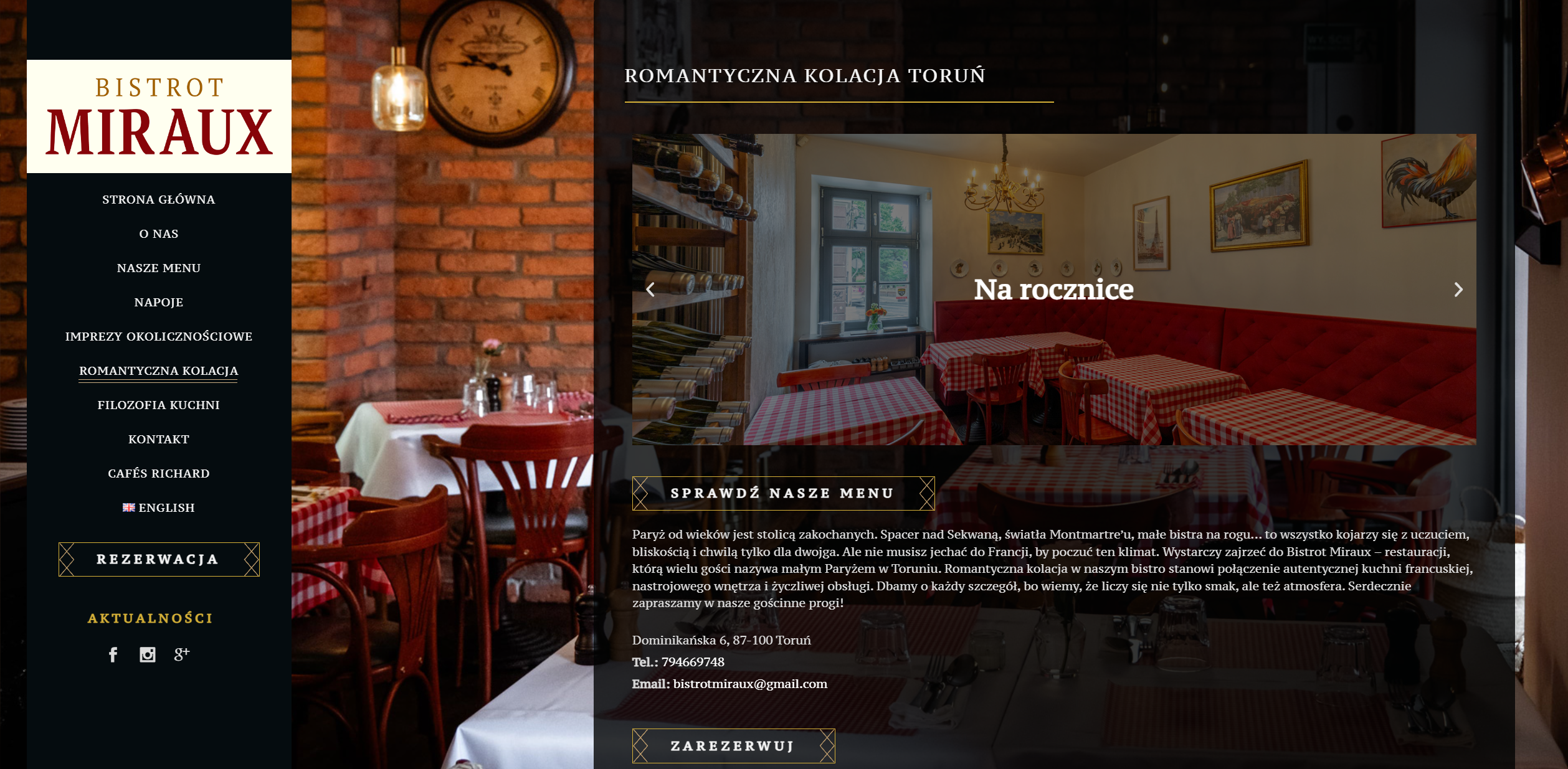 Rocznica związku w Toruniu? Pomysły na romantyczny wieczór, który na długo pozostanie w pamięci