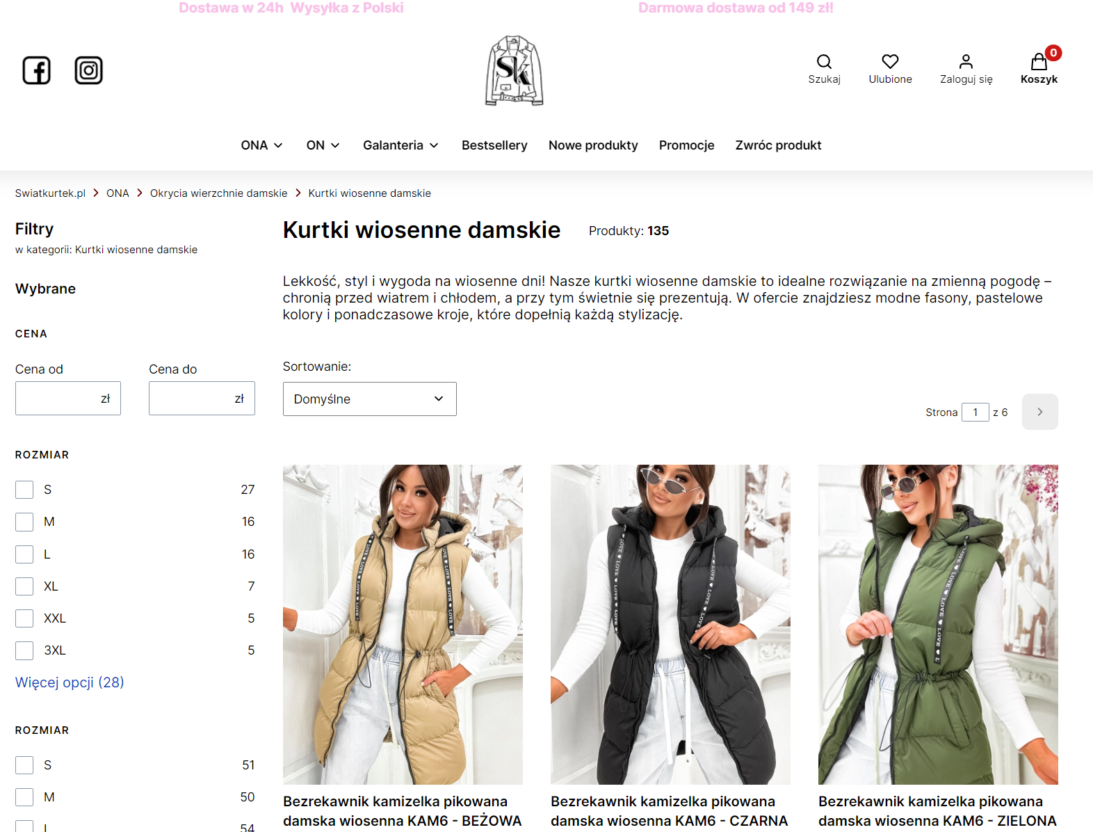 Kurtki wiosenne damskie – jak połączyć wygodę z modnym wyglądem?
